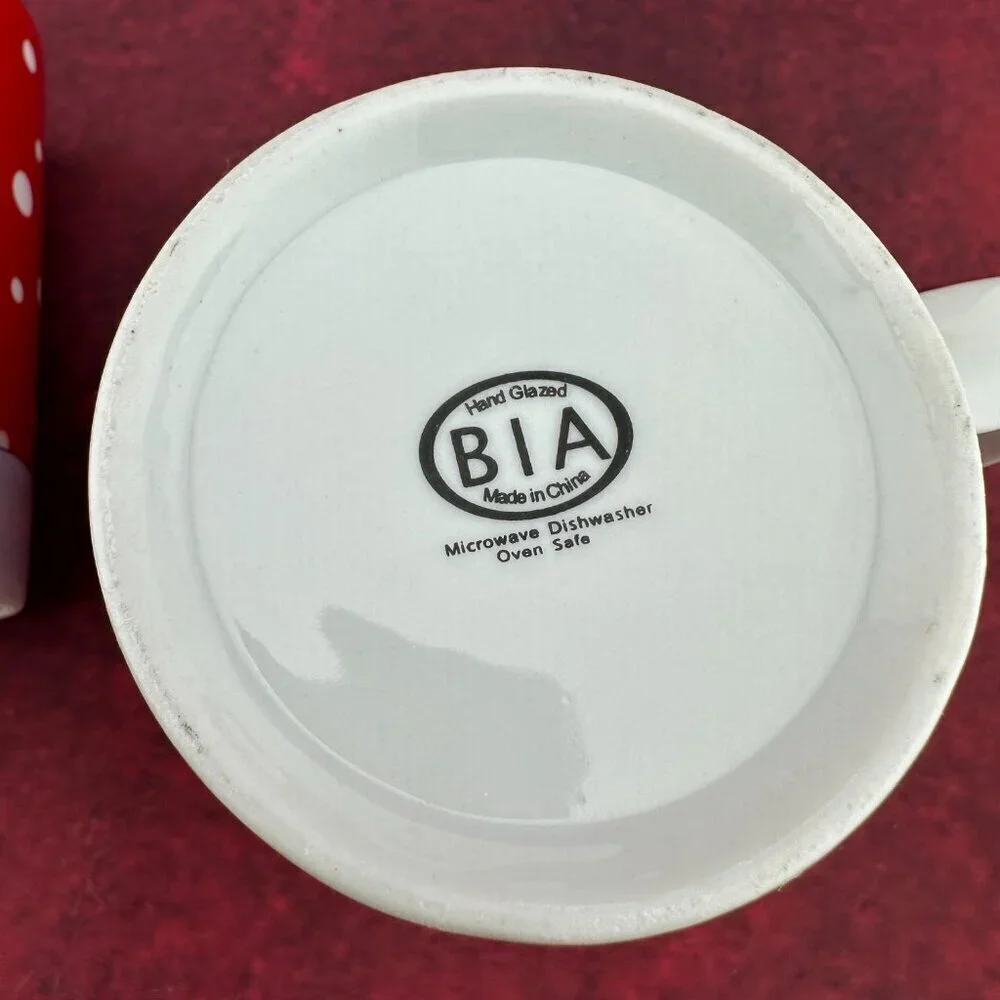 BIA CORDON BLEU CHRISTMAS SNOWMAN MUG COFFEE CUP 11 oz SET of 2